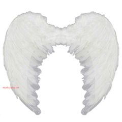 Bộ Cánh Thiên Thần Lông Vũ Siêu Mềm Cho Trẻ Em - Phụ Kiện Halloween & Tiệc Tùng, Dễ Dàng Đeo, Thoải Mái, Độc Đáo
