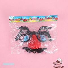 Bộ Hóa Trang Chú Hề Vui Nhộn - Mắt Kính, Mũi To & Râu Giả cho Tiệc Halloween và Sự Kiện Hóa Trang