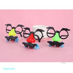 Bộ Hóa Trang Chú Hề Vui Nhộn - Mắt Kính, Mũi To & Râu Giả cho Tiệc Halloween và Sự Kiện Hóa Trang