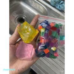 Hạt Tinh Thể Khủng Lồ 6-8MM Chưa Nở - Gói Tạo Thế Khối Trang Trí Cây Cảnh và Nhà Cửa - Giải Trí Cho Bé Từ 7 Tuổi