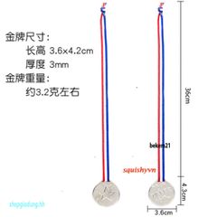 Bộ 12 Huy Chương Vàng, Bạc, Đồng - Phụ Kiện Tiệc Tùng, Sự Kiện Lớn, Quà Tặng Ngày Thiếu Nhi Chất Lượng Cao