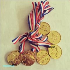 Huy Chương Thể Thao Cao Cấp - Quà Tặng Vàng Bạc Đồng Nhựa Cứng, Thích Hợp Cho Trẻ Nhỏ và Người Lớn
