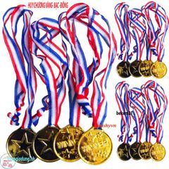 Huy Chương Thể Thao Cao Cấp - Quà Tặng Vàng Bạc Đồng Nhựa Cứng, Thích Hợp Cho Trẻ Nhỏ và Người Lớn