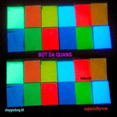 Bột Dạ Quang Siêu Sáng DIY 10g - Phát Sáng Trong Đêm, Trang Trí Nghệ Thuật, Dùng Cho Quần Áo, Giấy, Gỗ, và DIY