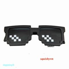 Kính Mát Thug Life - Phong Cách Sành Điệu Nam Nữ, Kính Râm Pixel Độc Đáo Cho Tiệc Tùng, Quà Tặng Thú Vị