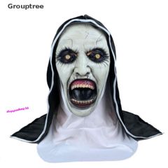 Mặt Nạ Cao Su Thiên Nhiên The Horror Nun - Đồ Hóa Trang Halloween Độc Đáo, Không Độc Hại, Thích Hợp Cho Tất Cả