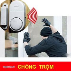 Chuông Chống Trộm Không Dây Gắn Cửa - Thiết Bị An Ninh Hiệu Quả, Dễ Lắp Đặt Cho Gia Đình, Âm Thanh Cảnh Báo >90dB