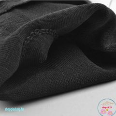 Găng Tay Vải Polyester Màu Đen - Phụ Kiện Thời Trang Dùng Trong Nghi Lễ và Bày Bán Vật Phẩm DIY, Co Giãn, Đẹp Mắt