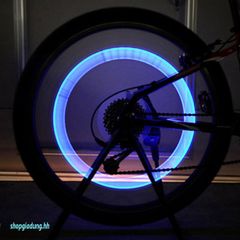 Đèn LED Gắn Van Lốp Cho Xe Máy & Xe Đạp Điện - Phát Sáng An Toàn Ban Đêm (4 Màu)