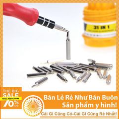 Bộ Tua Vít Đa Năng 31 Món - Dụng Cụ Sửa Chữa Điện Tử Chuyên Dụng Với Tay Cầm Nam Châm và Đầu Vít Đầy Đủ Kích Cỡ