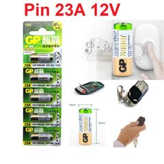 Pin 12V 23A GP - Pin Khô Kẽm-Mangan Kiềm Dùng Cho Chuông Cửa, Điều Khiển Cửa Cuốn, Thiết Bị Chống Trộm