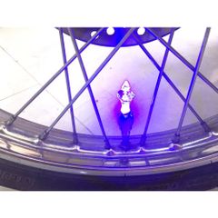 Đèn Van Xe Nháy 7 Màu LED Phát Sáng Khi Chạy - Dễ Dàng Lắp Đặt Cho Xe Đạp, Xe Máy, Xe Ô Tô - An Toàn và Nổi Bật Trên Đường