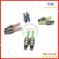 Combo 2 Đèn Led Gắn Van Bánh Xe - Đèn Trang Trí Phát Sáng Động Bảo Đảm An Toàn Khi Di Chuyển