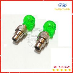 Combo 2 Đèn Led Gắn Van Bánh Xe - Đèn Trang Trí Phát Sáng Động Bảo Đảm An Toàn Khi Di Chuyển