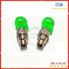 Combo 2 Đèn Led Gắn Van Bánh Xe - Đèn Trang Trí Phát Sáng Động Bảo Đảm An Toàn Khi Di Chuyển