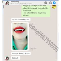 Răng Nan Hàng Thật - Răng Khểnh Giả MS19 Cao Cấp, An Toàn Cho Nam Nữ - Đồ Chơi Thú Vị, Đổi Trả Trong 5 Ngày