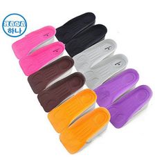 Miếng Lót Giày Tăng Chiều Cao Silicone - Bộ 2 Miếng Dành Cho Giày Nam Nữ, êm chân, Vô Hình, Chống Trượt, Thời Trang Hana