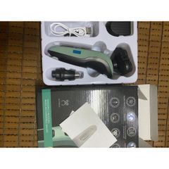 Máy Cạo Râu Nam Đa Năng SHAVER 9D - 3 Lưỡi Cạo Siêu Sạch, Sạc Điện, Chống Nước, Cạo Ướt Khô Tiện Lợi