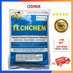 Keo Sữa Dán Tường TECHCHEM 1kg - Keo Dán Giấy, Gỗ Chất Lượng Cao, Độ Bám Dính Tốt, Phù Hợp Cho Dán Tranh và Ứng Dụng Thủ Công