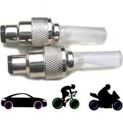 Đèn Led Gắn Van Bánh Xe Đạp, Xe Máy - Ánh Sáng Đẹp, An Toàn Khi Đi Đường Tối, Chống Thấm Nước, Dễ Dàng Lắp Đặt