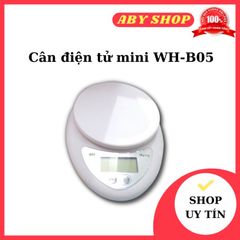 Cân Điện Tử Mini WH-B05 - Cân Chính Xác Cao, Đẹp, Hiệu Suất Ổn Định, Tải Trọng Tối Đa 5kg, Khuyến Mãi Hấp Dẫn