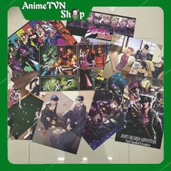 Combo 8 Tấm Poster Giấy Anime Manga - One Piece, Slime, SAO, Tokyo Ghoul, Kimetsu, Re Zero, Fate, Boku No Hero - Quà Tặng Fan Anime