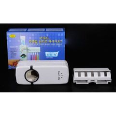 Bộ Nhả Kem Đánh Răng Tự Động Touch Me Hàn Quốc Kèm Giá Để Bàn Chải - Tiện Lợi và Gọn Gàng Cho Phòng Tắm