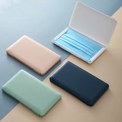 Hộp Đựng Khẩu Trang Y Tế Gấp Gọn Chống Bụi - Hộp Nhỏ Tiện Lợi Cho Mặt Nạ, Chất Liệu PP Bền Bỉ, Có Nắp Thời Trang