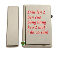 Bộ 2 Chuông Cửa Từ Báo Động Chống Trộm ATA AT-007 - Thiết Bị An Ninh Gia Đình, Bảo Hành 12 Tháng, Âm Thanh 105dB