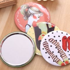 Gương Mini Cầm Tay Hàn Quốc Siêu Dễ Thương - Kích Thước Nhỏ Gọn, Tiện Dụng, Phụ Kiện Thời Trang Cho Nữ