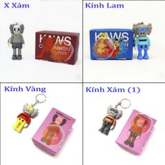 Móc Khóa KAWS - Phụ Kiện Thời Trang Cao Su Hypebeast Độc Đáo Kèm Hộp, Quà Tặng Phong Cách Nổi Bật