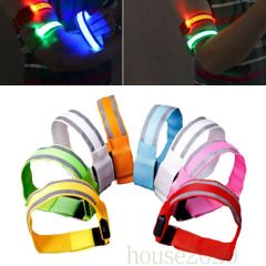 Băng Đeo Tay LED Nylon Chạy Bộ Ban Đêm - Bảo Vệ An Toàn, Thời Trang Thể Thao Cho Người Đam Mê Chạy Bộ