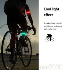 Băng Đeo Tay LED Nylon Chạy Bộ Ban Đêm - Bảo Vệ An Toàn, Thời Trang Thể Thao Cho Người Đam Mê Chạy Bộ