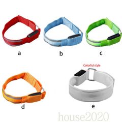 Băng Đeo Tay LED Nylon Chạy Bộ Ban Đêm - Bảo Vệ An Toàn, Thời Trang Thể Thao Cho Người Đam Mê Chạy Bộ