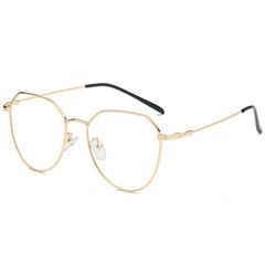 Kính Râm Polygon Nobita Gọng Kim Loại Thời Trang UV400 - Kính Mát Độc Đáo Cho Nữ, Phong Cách Cổ Điển và Hiện Đại
