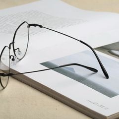 Kính Râm Polygon Nobita Gọng Kim Loại Thời Trang UV400 - Kính Mát Độc Đáo Cho Nữ, Phong Cách Cổ Điển và Hiện Đại