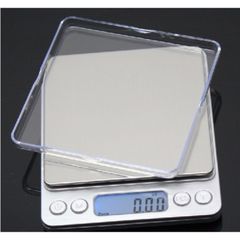 Cân Điện Tử Tiểu Ly Độ Chính Xác Cao 500G/0.01G Kèm 2 Đĩa Cân - Cân Mỹ Phẩm, Thực Phẩm, Đá Quý, Thiết Kế Hiện Đại