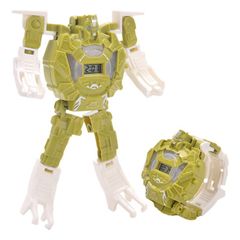 Đồng Hồ Đeo Tay Điện Tử 2 Trong 1 Hình Robot Luminous Thông Minh Dành Cho Trẻ Em - Quà Tặng Độc Đáo Cho Bé Trai, Bé Gái