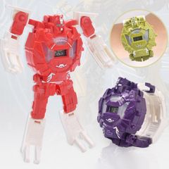Đồng Hồ Đeo Tay Điện Tử 2 Trong 1 Hình Robot Luminous Thông Minh Dành Cho Trẻ Em - Quà Tặng Độc Đáo Cho Bé Trai, Bé Gái