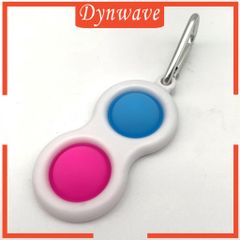 Móc Khóa Silicone Dimple Giảm Căng Thẳng - Phụ Kiện Thời Trang Độc Đáo, Chất Liệu Mềm Mại, Dễ Mang Theo, Quà Tặng Tuyệt Vời