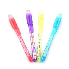 Bút Tàng Hình UV LED - Viết Chữ Vô Hình Màu Ngẫu Nhiên, Dụng Cụ Tiện Lợi Để Viết Thư Tình, Kiểm Tra Tiền Giả
