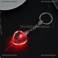 Móc Khóa Hình Hoa Hồng Đèn LED Nhiều Màu Sắc - Phụ Kiện Thời Trang Tỏa Sáng Tình Yêu, Quà Tặng Độc Đáo