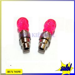 Đèn LED Hình Đầu Lâu Cho Xe Máy & Xe Đạp - Đèn Van Bánh Xe Màu Ngẫu Nhiên Tạo Hiệu Ứng Sáng Rực Rỡ Khi Di Chuyển