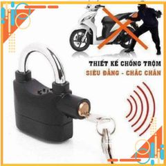 Ổ Khóa Chống Trộm Kinbar - Khóa Xe Máy Có Chuông Báo Động Thông Minh, An Toàn, Chống Cắt Phá - Lựa Chọn Hoàn Hảo Cho Bảo Vệ Nhà Cửa