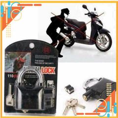 Ổ Khóa Chống Trộm Kinbar - Khóa Xe Máy Có Chuông Báo Động Thông Minh, An Toàn, Chống Cắt Phá - Lựa Chọn Hoàn Hảo Cho Bảo Vệ Nhà Cửa