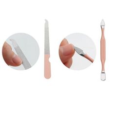 Bộ Cắt Móng Tay 18 Món Tiện Dụng - Dụng Cụ Chăm Sóc Móng Cao Cấp Hồng Sang Trọng, Gọn Nhẹ, Thời Trang