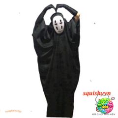 Bộ Trang Phục Vô Diện Kaonashi Hóa Trang Cho Trẻ Em & Người Lớn - Cảm Hứng Từ Spirited Away, Đồ Cosplay Thú Vị