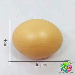 Quả Trứng Gà Nhựa Giả Trang Trí Giống Thật 99% - Trang Hoàng Nhà Cửa Sáng Tạo, Phụ Kiện Độc Đáo cho Quán Café & Cửa Hàng