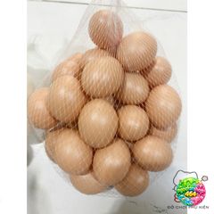 Quả Trứng Gà Nhựa Giả Trang Trí Giống Thật 99% - Trang Hoàng Nhà Cửa Sáng Tạo, Phụ Kiện Độc Đáo cho Quán Café & Cửa Hàng