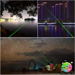 Đèn Laser Laze 303 Tia Xanh - Công Suất 1000mW, Chiếu Xa 3km, Đen - Đèn Chiếu Sáng Đa Năng Cho Giảng Dạy và Hoạt Động Ngoài Trời